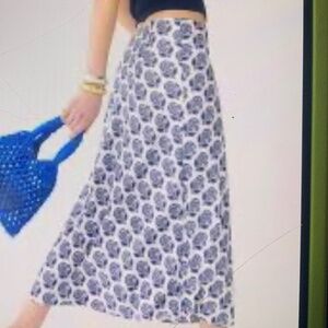 J. Crew Gwinnett Midi Slip skirt. NWT